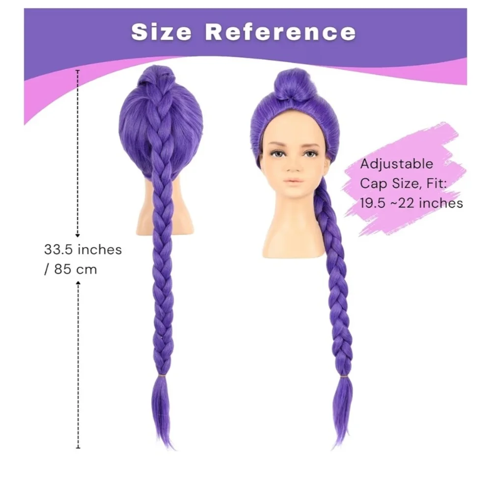 Kids Dragon Slayer Remi Superhero Purple Wig
